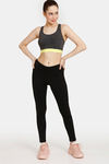 Rosaline Low Impact Sports Bra - Anthra Melange — thumbnail 4